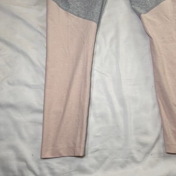 Outdoor Voices Leggings Size L Heather Blue Peach Compression Yoga Workout Gym - Picture 13 of 15